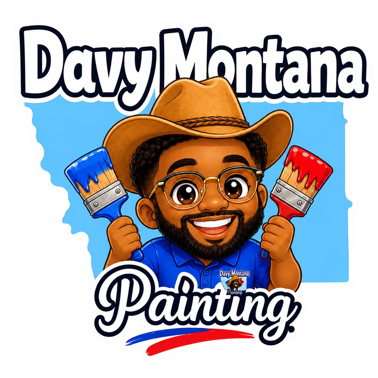 Davy Montana Painting logo